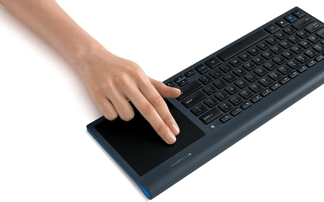 Alt view image 4 of 6 - Logitech TK820 Wireless All In One Keyboard with Built-In Touchpad