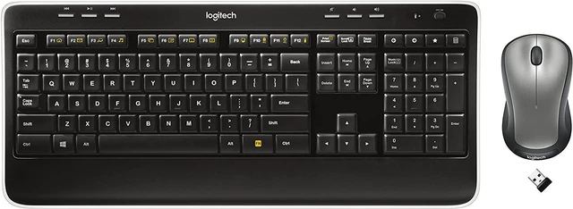 Alt view image 3 of 6 - Logitech MK520 Wireless Keyboard and Mouse Combo