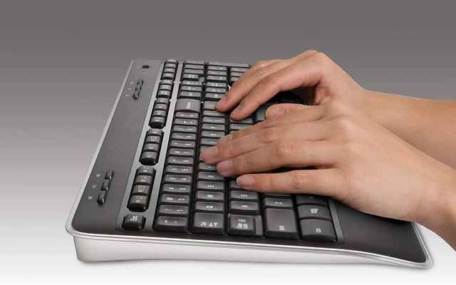 Alt view image 2 of 6 - Logitech MK520 Wireless Keyboard and Mouse Combo
