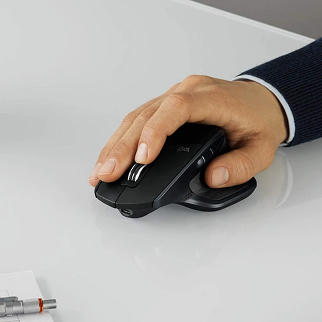 Alt view image 3 of 7 - Logitech MX900 Performance Premium Backlit Keyboard and MX Master Mouse Combo