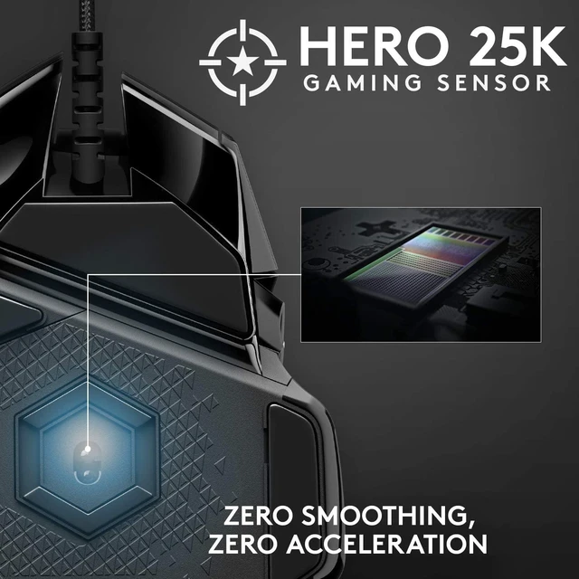 Alt view image 3 of 7 - Logitech G502 SE Hero High Performance RGB Gaming Mouse with 11 Programmable Buttons