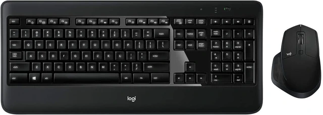 Alt view image 3 of 7 - Logitech MX900 Performance Premium Backlit Keyboard and MX Master Mouse Combo