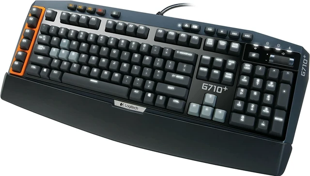 Main image of Logitech G710+ Mechanical Gaming Keyboard with Tactile High-Speed Keys - Black