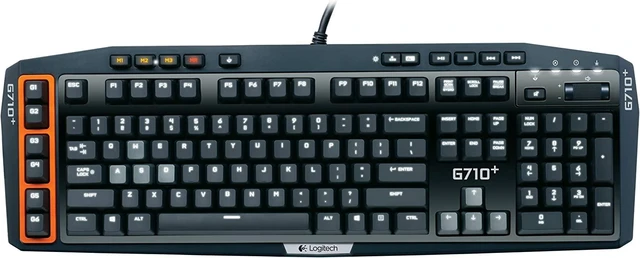 Alt view image 2 of 5 - Logitech G710+ Mechanical Gaming Keyboard with Tactile High-Speed Keys - Black