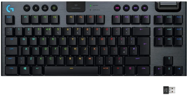Main image of Logitech G915 TKL Lightspeed Wireless RGB Mechanical Gaming Keyboard