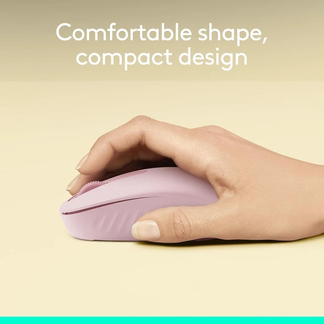 Alt view image 4 of 7 - Logitech M196 Bluetooth Wireless Mouse - Compatible with Windows and macOS - Rose