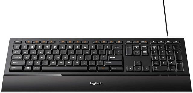 Alt view image 2 of 6 - Logitech K740 Illuminated Ultrathin Backlit Keyboard