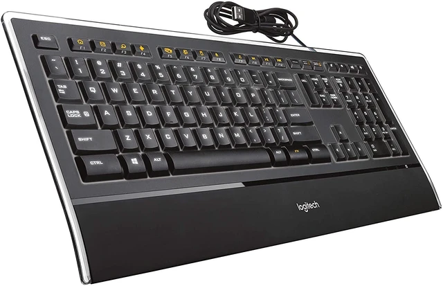 Alt view image 6 of 6 - Logitech K740 Illuminated Ultrathin Backlit Keyboard