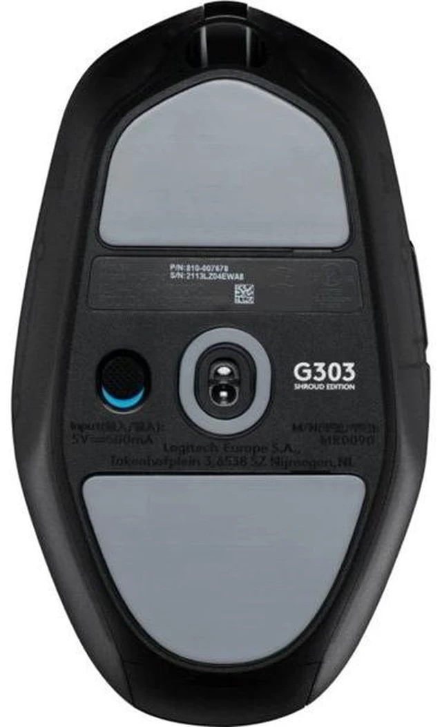 Alt view image 3 of 6 - Logitech G303 Shroud Edition Wireless Gaming Mouse - 25,600 DPI