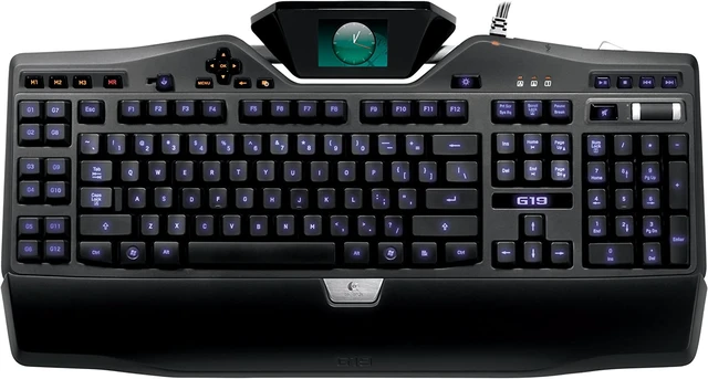 Alt view image 3 of 5 - Logitech G19 Programmable Gaming Keyboard with Color Display - 8 PACK