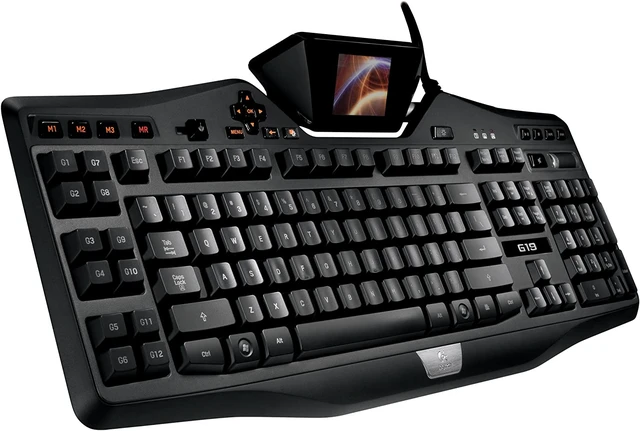 Alt view image 4 of 5 - Logitech G19 Programmable Gaming Keyboard with Color Display - 8 PACK