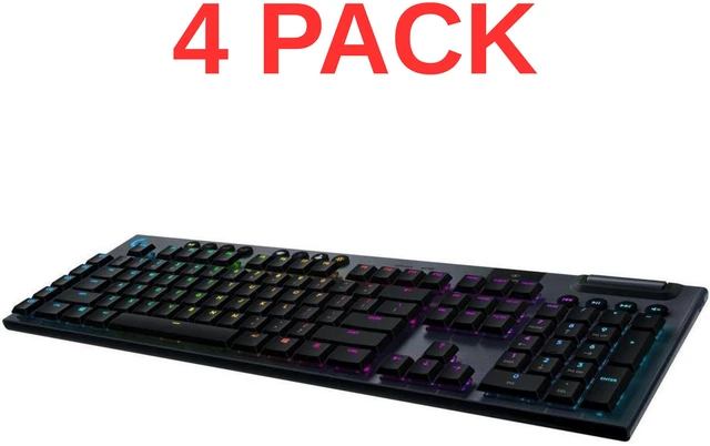 Main image of Logitech G915 LIGHTSPEED Wireless and Bluetooth RGB Mechanical Gaming Keyboard - 4 PACK