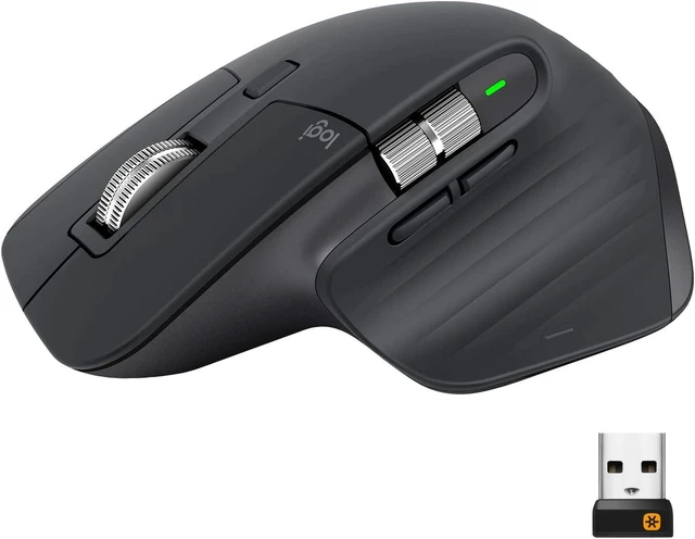 Alt view image 3 of 7 - Logitech MX Keys Advanced Illuminated Wireless Keyboard and MX Master 3 Advanced Wireless Mouse