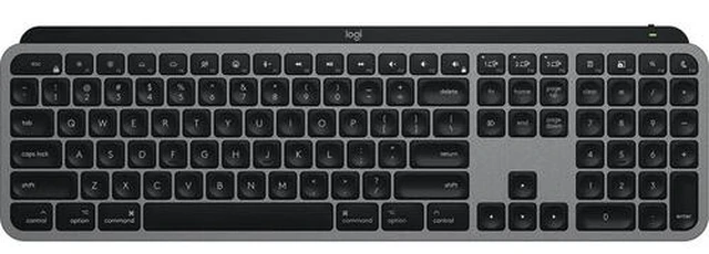 Alt view image 2 of 7 - Logitech MX Keys Advanced Illuminated Wireless Keyboard and MX Master 3 Advanced Wireless Mouse