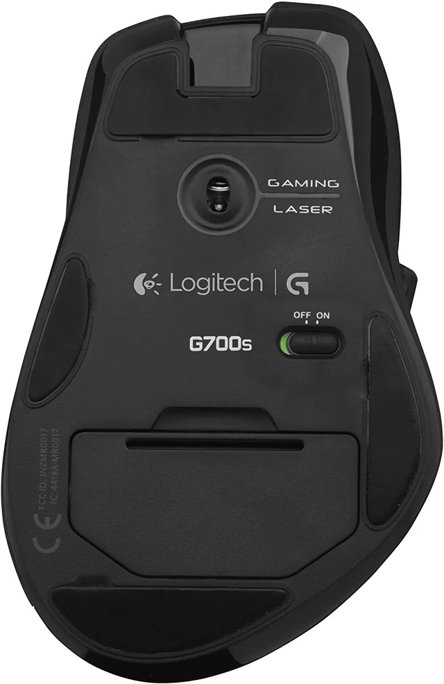 Alt view image 6 of 6 - Logitech G700s Wireless Rechargeable Gaming Mouse