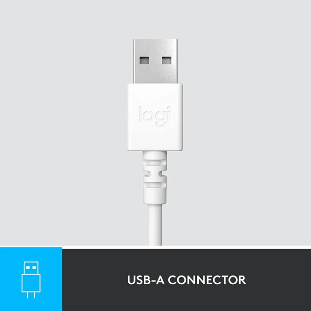 Alt view image 7 of 7 - Logitech H390 USB Wired Headset with Noise Cancelling Microphone