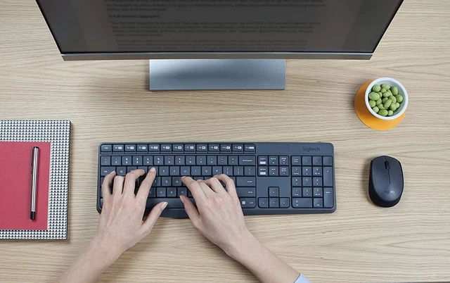 Alt view image 5 of 6 - Logitech MK235 Wireless Keyboard and Mouse