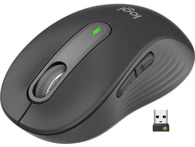 Main image of Logitech Signature M650 Wireless Mouse For Small to Medium Sized Hands - Graphite
