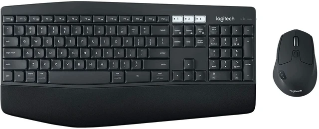 Alt view image 2 of 7 - Logitech MK850 Performance Wireless Keyboard and Mouse Combo