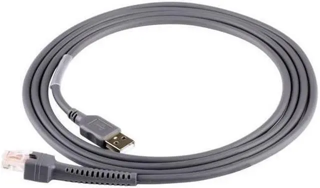 Main image of USB Cable For   Barcode Scanner LS2208AP LS4208 LS1203 CBA-U01-S07ZAR 7FT