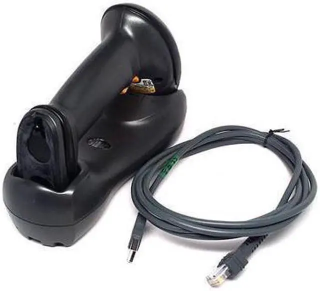 Alt view image 3 of 5 - Zebra Symbol LS4278 Cordless Bluetooth Laser Barcode Scanner, Includes Cradle and USB Cord LS4278-SR20007WR LS4278-SR Series barcode gun