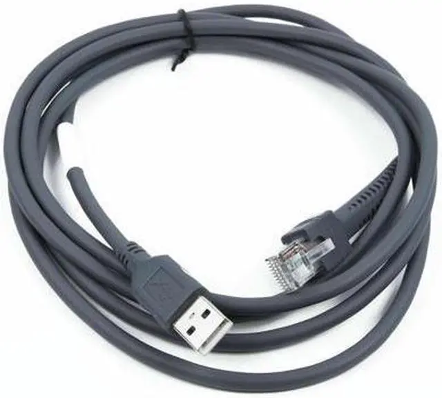 Alt view image 5 of 5 - 6FT USB Cable For Symbol LS1203 LS2208 LS4328 LS9208 Reader CBA-U01-S07ZAR