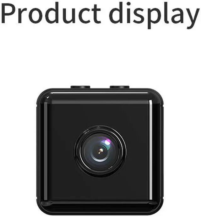 Alt view image 2 of 6 - The New X6D Camera with 4K Mode home Security Surveillance HD Network WiFi Camera, Sports Camera with Bracket; Cube Camera, Outdoor Sports Camera