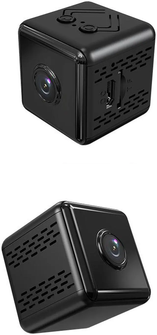 Alt view image 5 of 6 - The New X6D Camera with 4K Mode home Security Surveillance HD Network WiFi Camera, Sports Camera with Bracket; Cube Camera, Outdoor Sports Camera