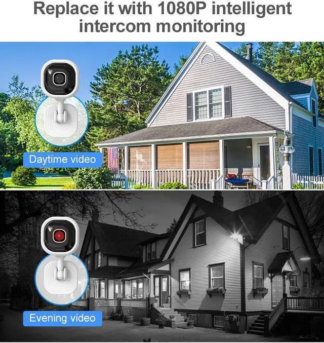 Alt view image 7 of 7 - WALI space  A3 HD Wireless Network WIFI home Camera 1080P Motion Detection Input built-in microphone  IR Night Vision Lamps Lens Rotation Wide Angle 50 Degree Longtime Standby Memory Support MAX 64G