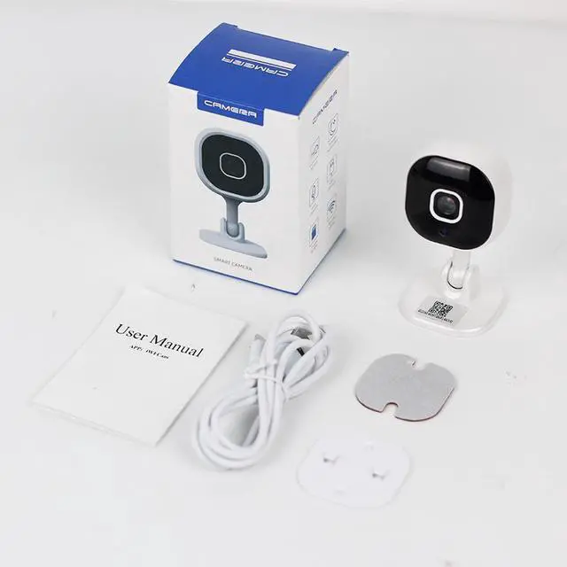 Alt view image 2 of 7 - WALI space  A3 HD Wireless Network WIFI home Camera 1080P Motion Detection Input built-in microphone  IR Night Vision Lamps Lens Rotation Wide Angle 50 Degree Longtime Standby Memory Support MAX 64G