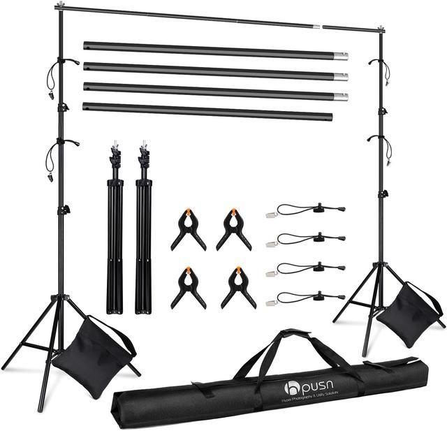 Photo Video Studio 10Ft Adjustable Background Stand Backdrop newest Support System Kit