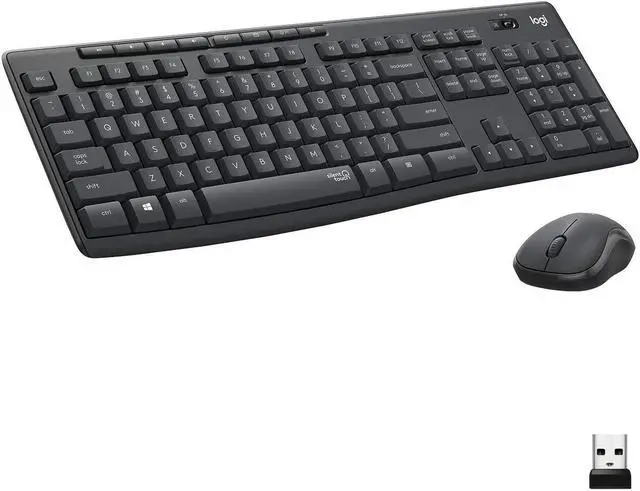Main image of Logitech MK295 Wireless Mouse & Keyboard Combo with Silent Touch Technology