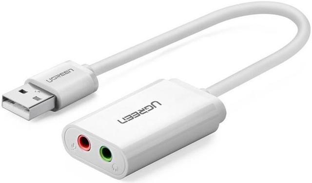 Ugreen USB to Audio Jack USB External Sound Card 3.5mm Audio