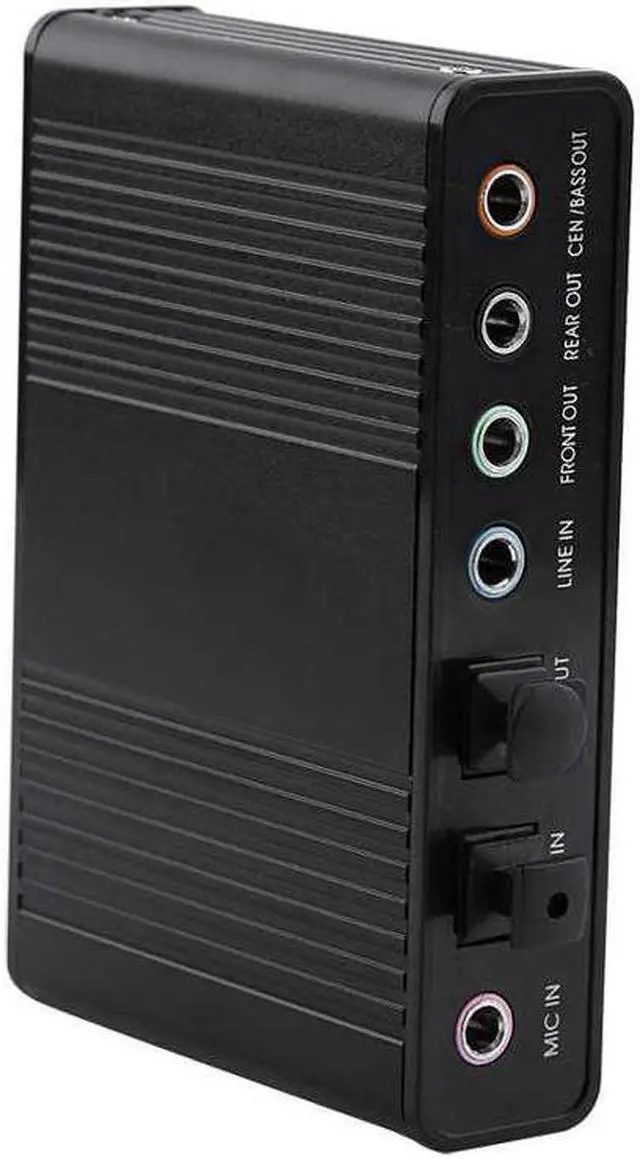 Alt view image 2 of 5 - 5.1 Channel Sound Card USB External Digital Optical SPDIF Audio Output Adapter for PC Computer