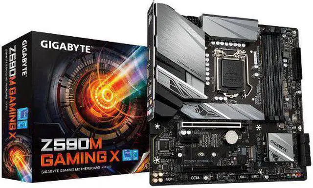 Alt view image 11 of 17 - Gigabyte Z590M GAMING X Intel Z590 Express LGA 1200 Micro ATX DDR4-SDRAM Motherboard
