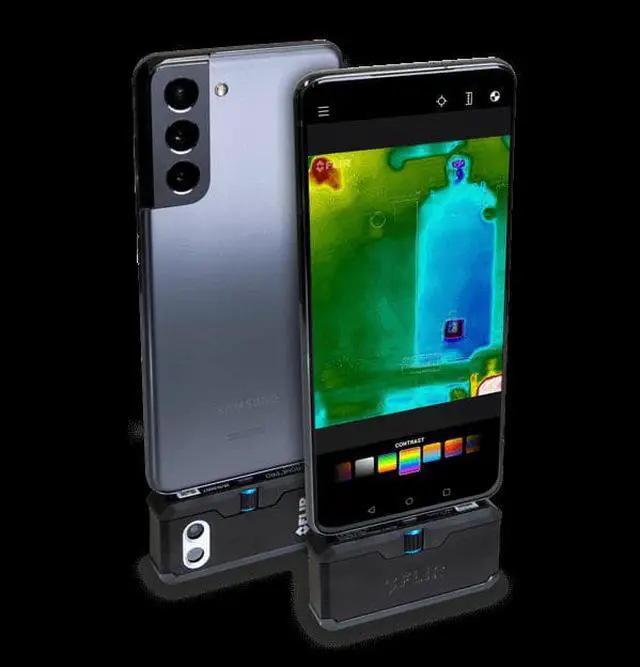 Alt view image 7 of 9 - FLIR ONE PRO LT iOS Pro-Grade Thermal Imaging Camera