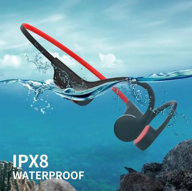 Alt view image 2 of 7 - ePP-BC-S6 SWIMMING, Bone Conduction military grade, open ear, sport headphones, Bluetooth 5.3, IPX8 design (Full water proof) Sold 32,000+ worldwide