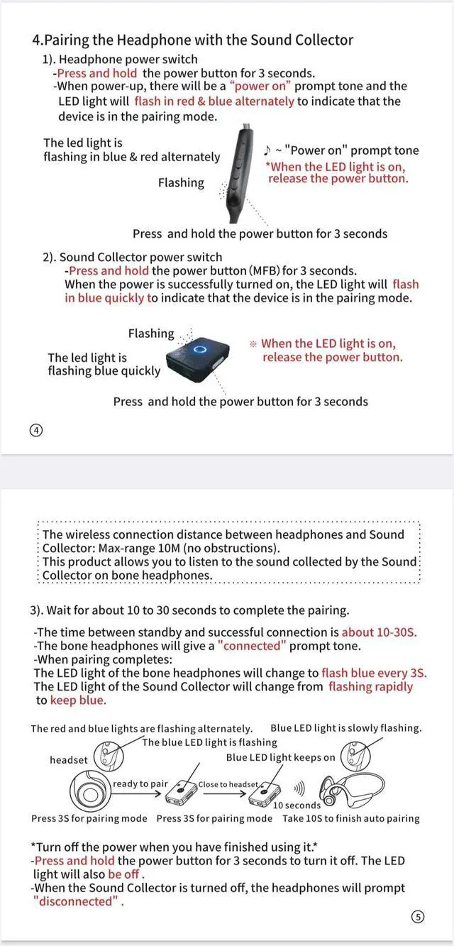 Alt view image 6 of 7 - eEAR-BC-BT-Tx 003 eEAR Bone Conduction Hearing Aids with Sound Transmitter. YES, IT'S HEARING AIDS, 2 in ONE, Bone Conduction Bluetooth headphones, military grade technology