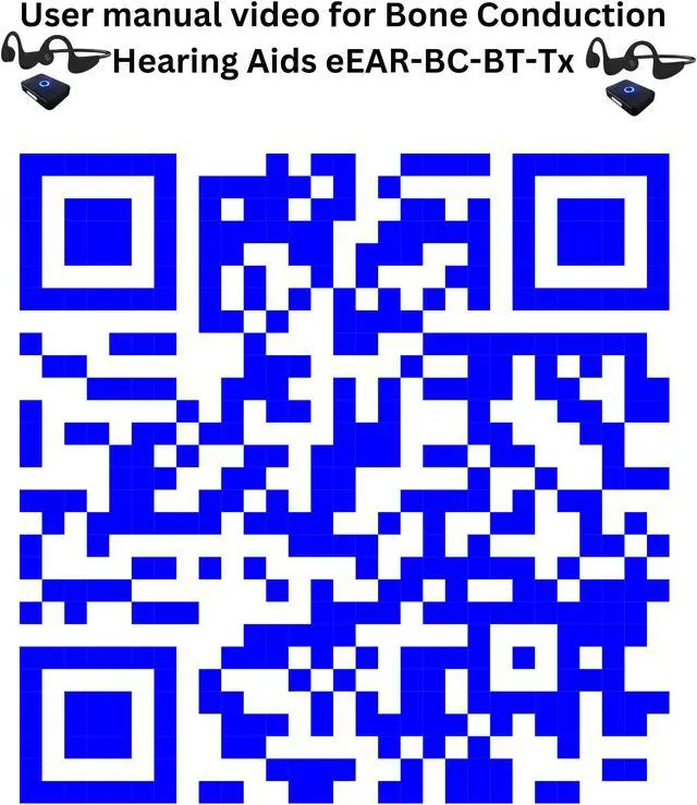 Alt view image 7 of 7 - eEAR-BC-BT-Tx 002 eEAR Bone Conduction Hearing Aids with Sound Transmitter. YES, IT'S HEARING AIDS, 2 in ONE, Bone Conduction Bluetooth headphones, military grade technology