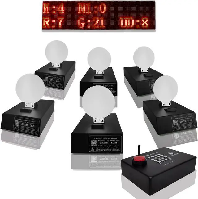 Alt view image 2 of 7 - Airsoft Target System Intelligent Target System Supporting Laser auto pop-up target