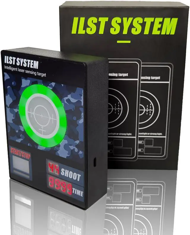 Alt view image 2 of 5 - SPECIAL PIE J10 Intelligent Electronic Scoring Timer Target Laser Sensing Target for Most of Laser Simulators IPSC Practising Target