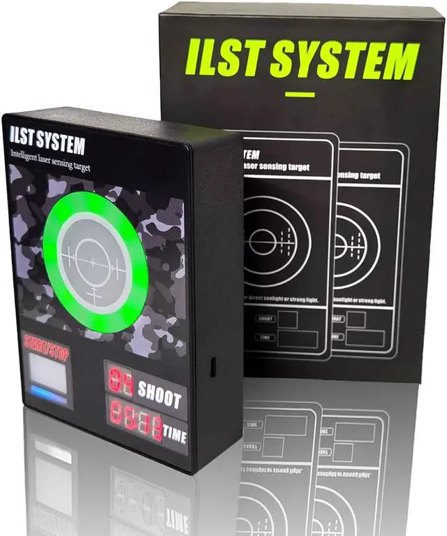 Alt view image 4 of 4 - 2PCS Red Dot Induction Response Target 1PC 9mm Laser Training  Trainer  For Dry Fire  Simulation