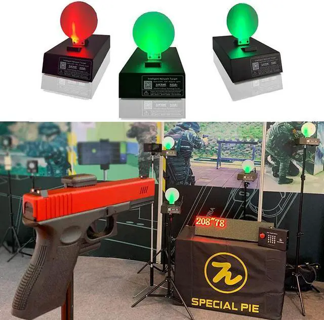 Alt view image 4 of 4 - Design Pie Laser Electronic Recoil Simulator Games Kit Auto Reset Electric Target for Dry Fire Training
