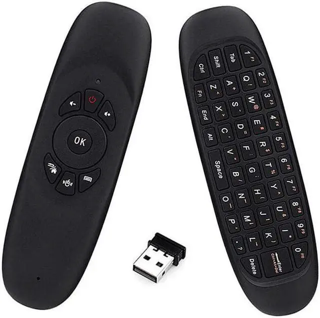 Alt view image 3 of 5 - Design Pie Air Mouse Remote Control Stick With Mini Wireless Keyboard 1pc Original Rii 2.4Ghz for PC Smart TV Android TV BOX
