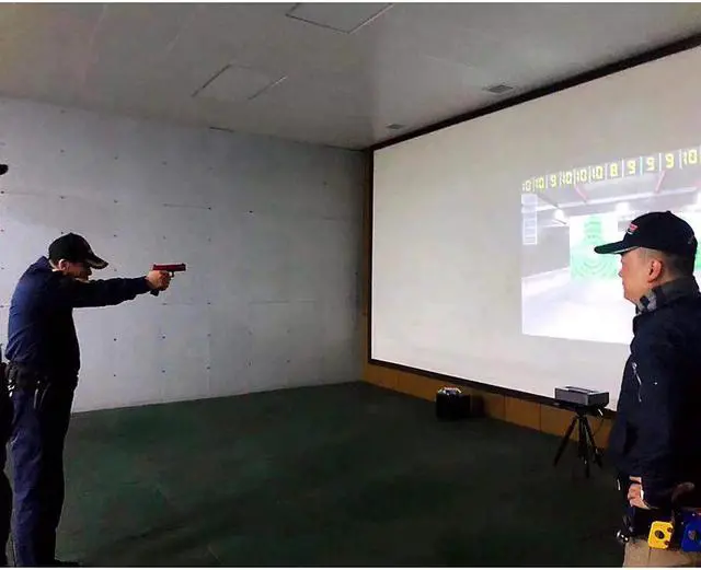 Alt view image 6 of 6 - Laser Shooting Video Simulator Game Arcade Kit Simulate  With Reverse Impact Effect Game Machine