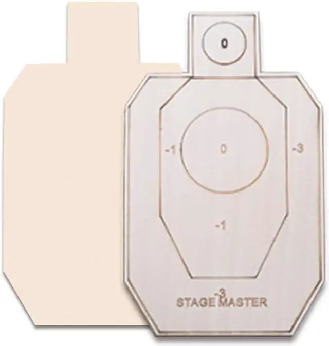 Alt view image 5 of 7 - IPSC/IDPA Dry Fire Target Set Shooting Targets Long-Distance Simulation Mini Target-Suitable for Rubber Guns and Laser Guns