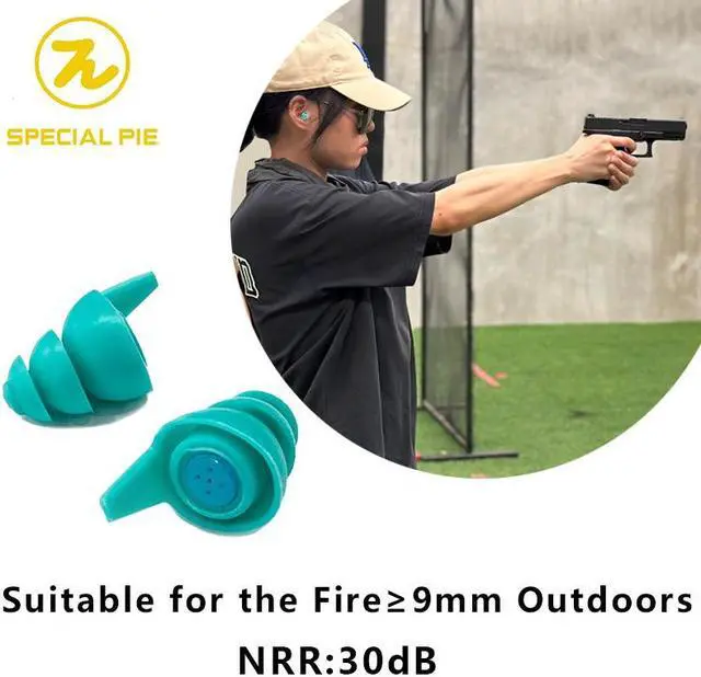 Main image of Special Pie Shooting Noise-proof earplugs in-ear mechanical noise reduction earplugs shooting hearing protection earmuff NRR30db