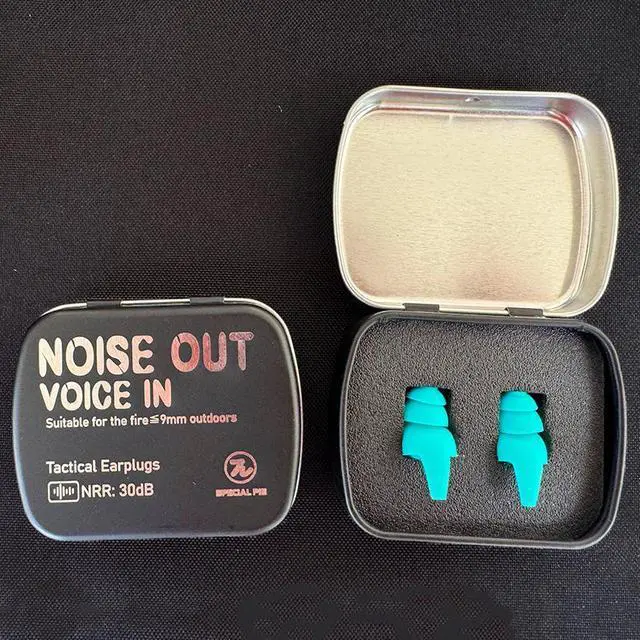 Alt view image 4 of 7 - Special Pie Shooting Noise-proof earplugs in-ear mechanical noise reduction earplugs shooting hearing protection earmuff NRR30db