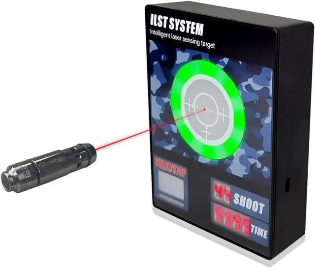 Alt view image 3 of 5 - SPECIAL PIE Laser Red Dot 380ACP Laser Sensing Bullet-Cone-head, Laser Trainer Cartridge for Dry Fire Training And Shooting Simulation(Model:38ACP)