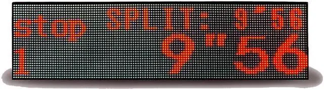 Alt view image 6 of 7 - SPECIAL PIE M16P1 LED Display High Brightness LED Screen Module Matrix Panel Wireless Big Boad LED Display Connected to M1A2-W Shot Timer